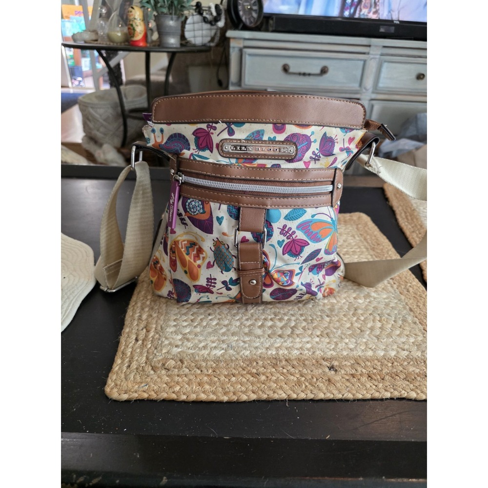 Lily Bloom Butterfly Crossbody Bag **See Pictures**